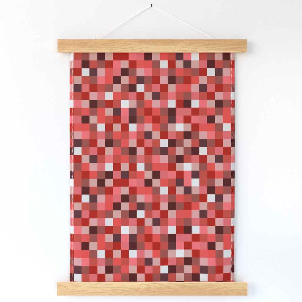 8-Bit Pixel Blocks - Red