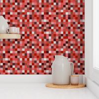 8-Bit Pixel Blocks - Red