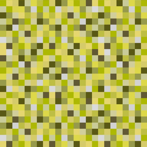 8-Bit Pixel Blocks - Yellow