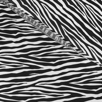 Black and White Zebra Print