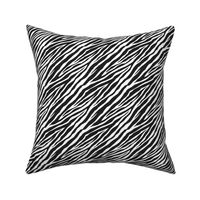 Black and White Zebra Print