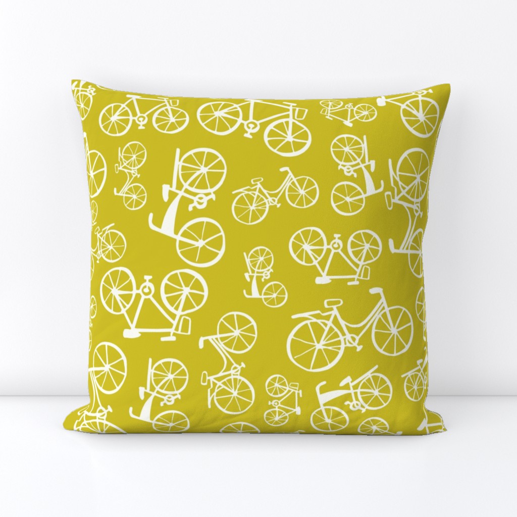 bicycles in a lime land