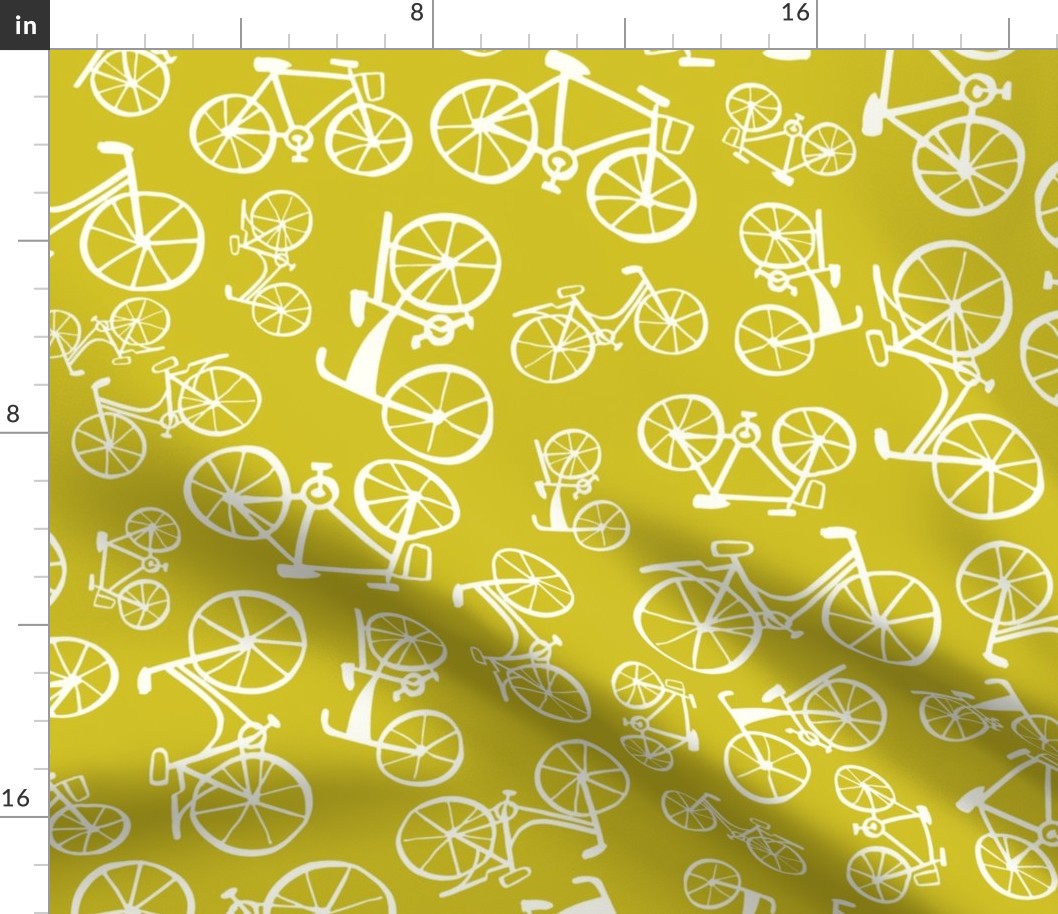 bicycles in a lime land