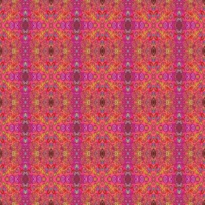 RHINOCEROS COORDINATE PINK ILLUSION GEOMETRIC MINI