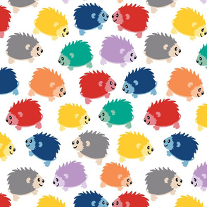 Happy Little Hedgehogs