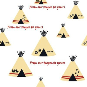 Our Teepee - White
