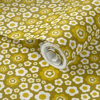 Vintage Floral - Mustard