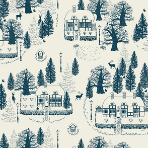 english winter village