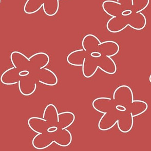 Flowery Scribbles 001