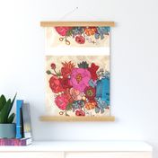 Bloom tea Towel