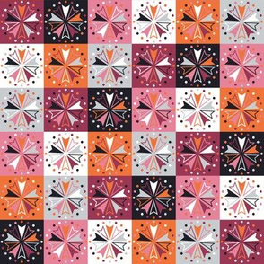 Circus Squares - Autumn Rose