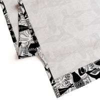 Did Matisse read in the winter? black and white toile