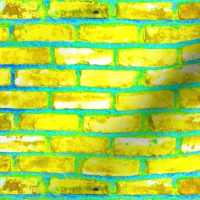 Magical Brick Road Yellow n Lime 