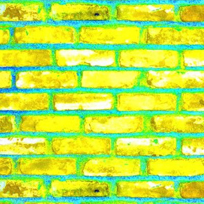 Magical Brick Road Yellow n Lime 