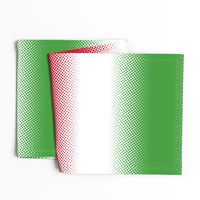 Christmascolors gradient (green-white-red)