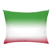 Christmascolors gradient (green-white-red)