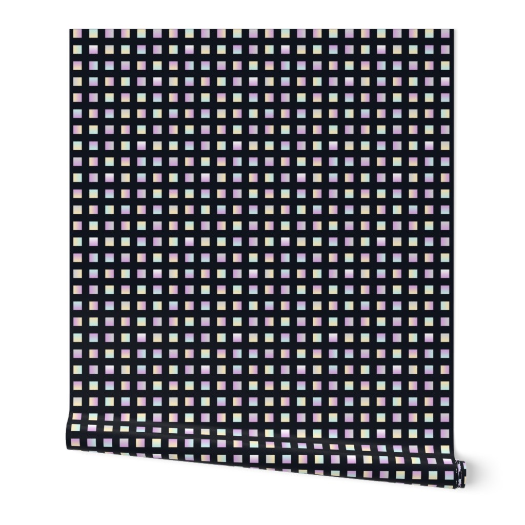 grid of modern stars on blue-black