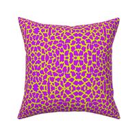 Sweet Leopard Sugar Sack Purple Pink Lime