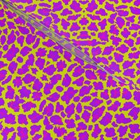 Sweet Leopard Sugar Sack Purple Pink Lime