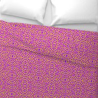 Sweet Leopard Sugar Sack Purple Pink Lime