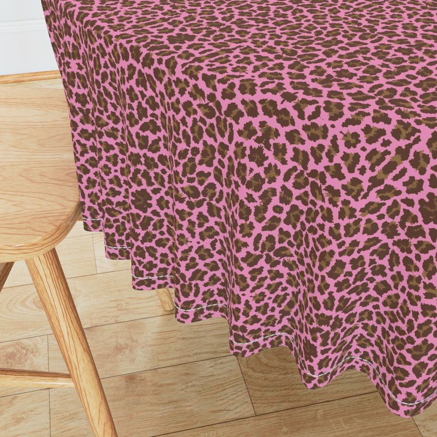 Sweet Leopard Sugar Sack Dark Pink/Brown