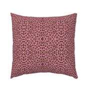 Sweet Leopard Sugar Sack Dark Pink/Brown