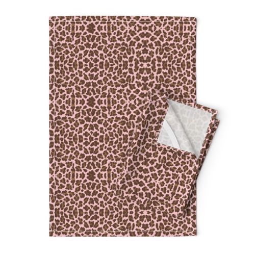 Sweet Leopard Sugar Sack Brown/Shell pink