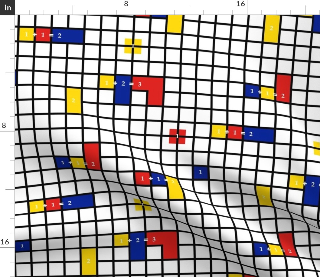 Mondrian Cuisenaire by Su_G_ ©SuSchaefer