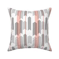 SMALLSCALE chevron stripe in pink