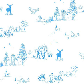 Scandinavian Winter Toile