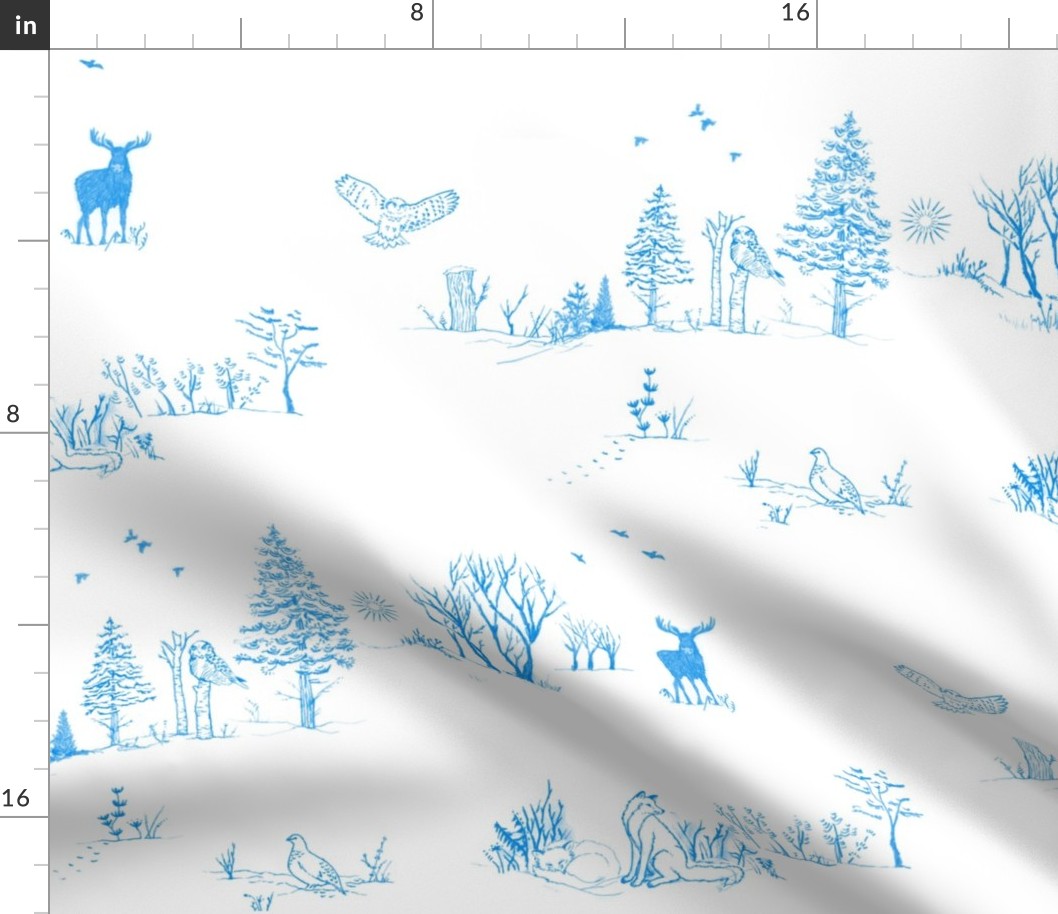 Scandinavian Winter Toile