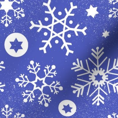 Hanukkah Snowflakes // Periwinkle