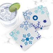 Hanukkah Snowflakes // Multi