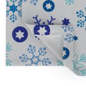 Hanukkah Snowflakes // Multi