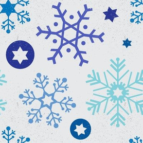 Hanukkah Snowflakes // Multi