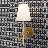 Smiley Damask Wallpaper 