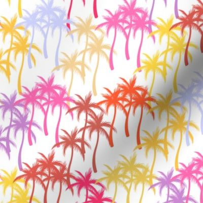 Colourful Palm Trees #11