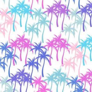 Colourful Palm Trees #13