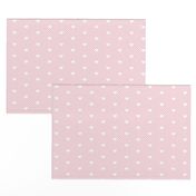 Polka Dot Heart Rose Pink