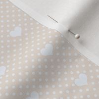 Polka Dot Heart Vanilla