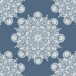 fortune mandala superior blue #526a81