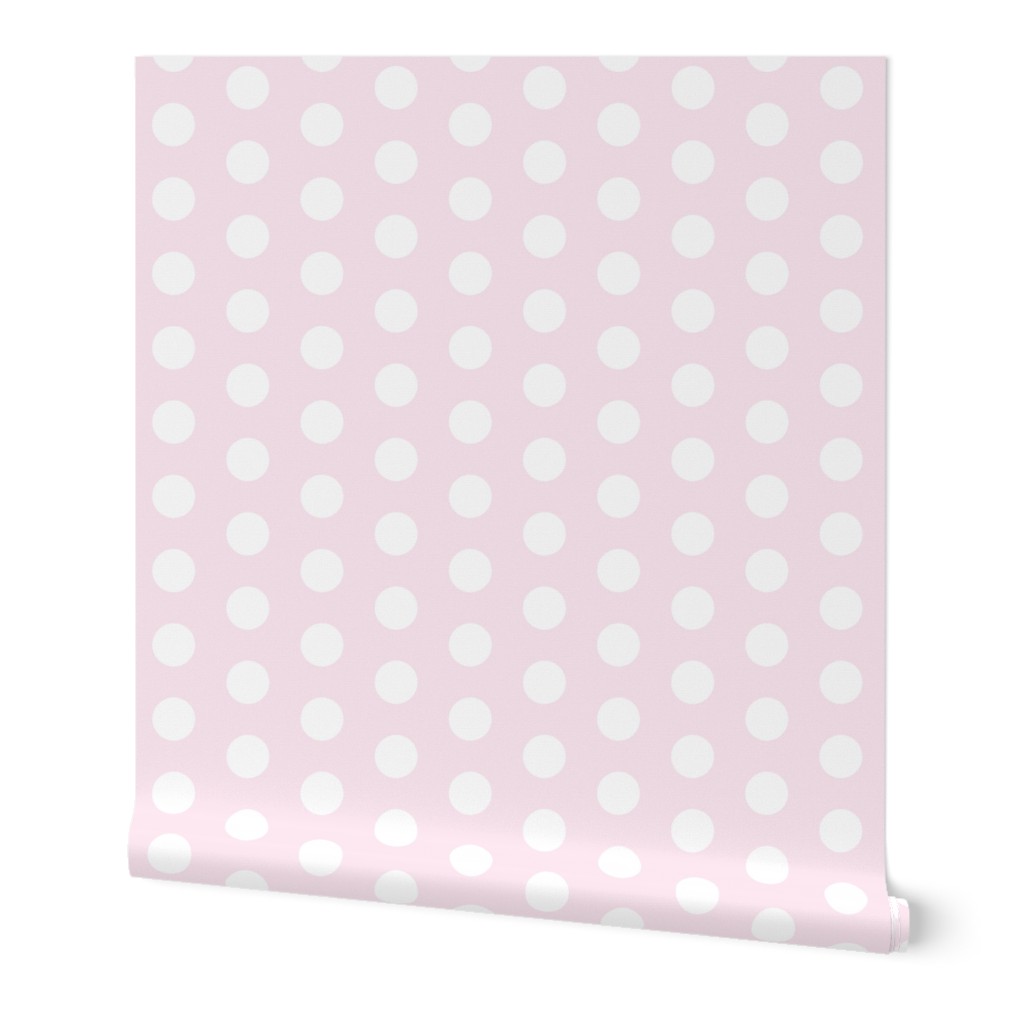 baby dots pale pink