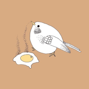 egg and bird