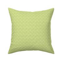 mini feather herringbone - green tea