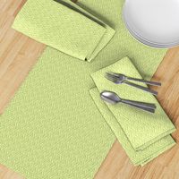 mini feather herringbone - green tea