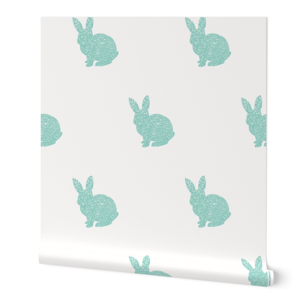 Dark mint bunny