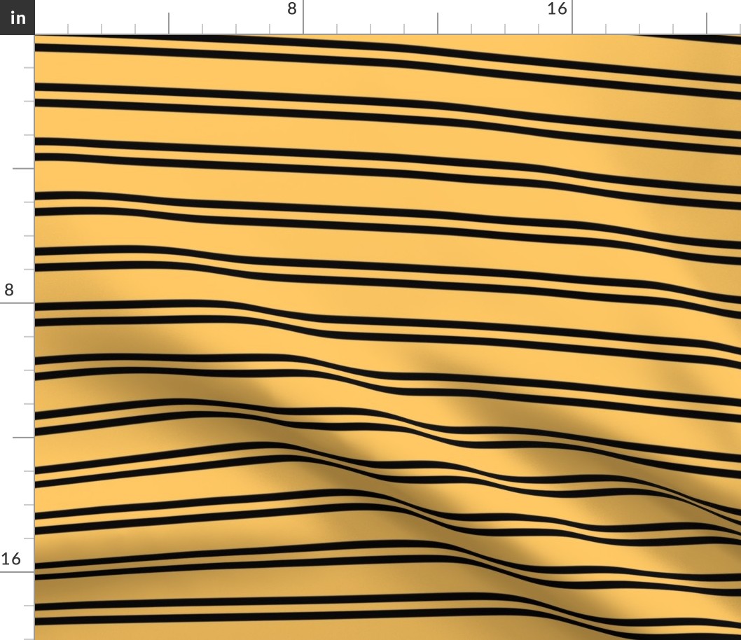 Yellow and Black Spirit Stripes (small)