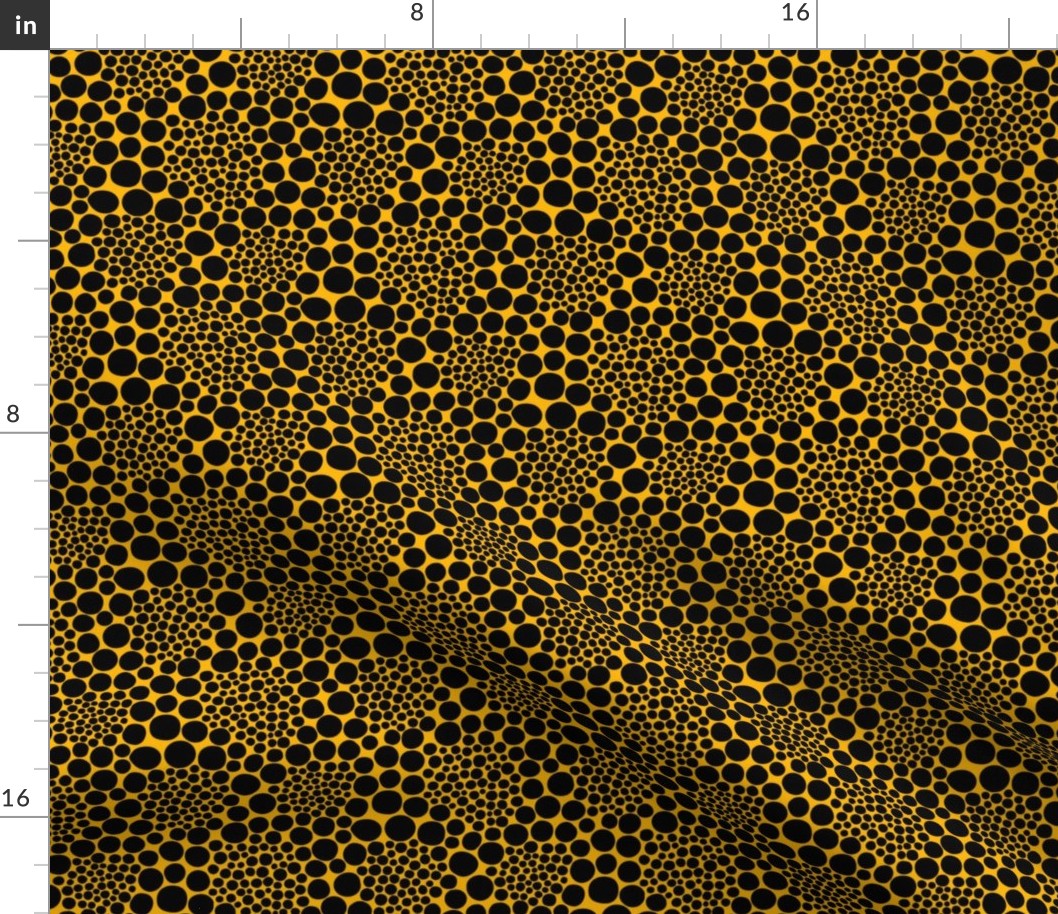 KUSAMA – yellow and black