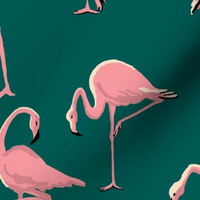 Flamingos Medium Scale 