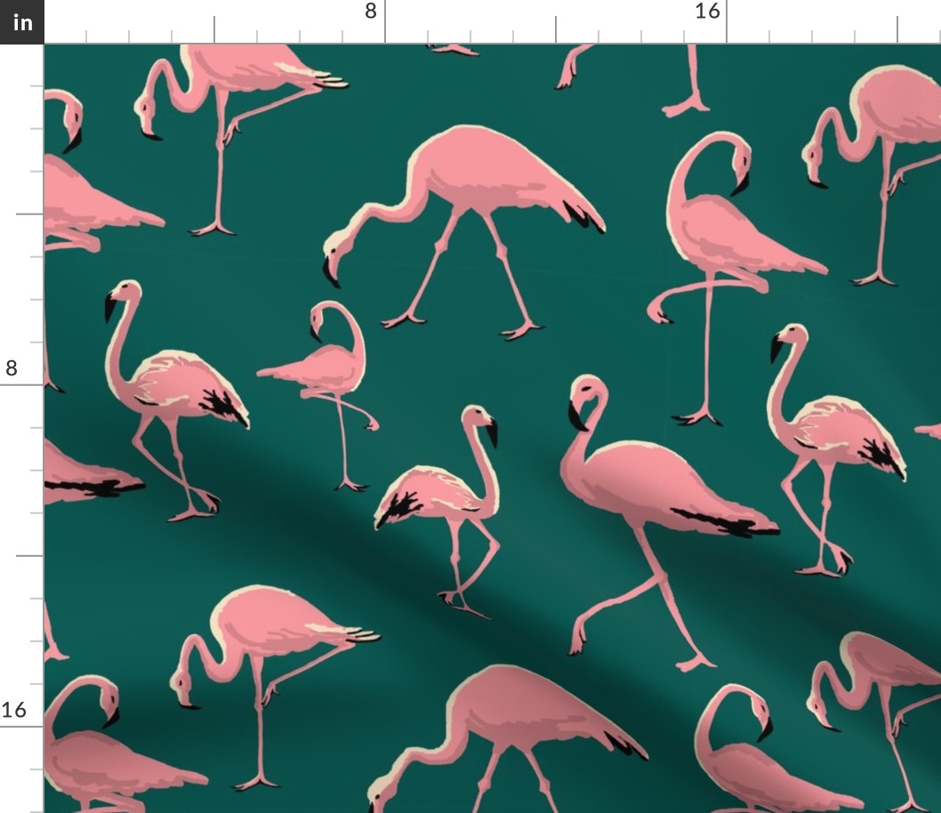 Flamingos Medium Scale 